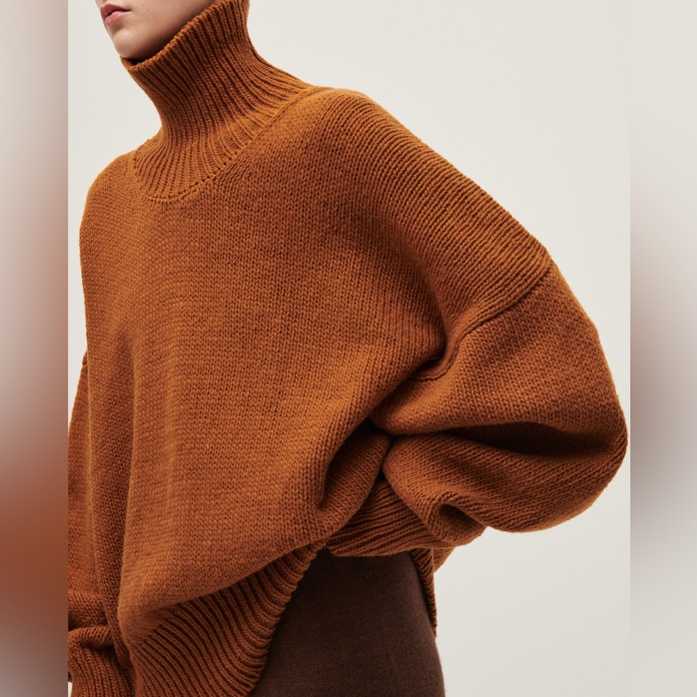 Babaa no 17 sweater in Nogal